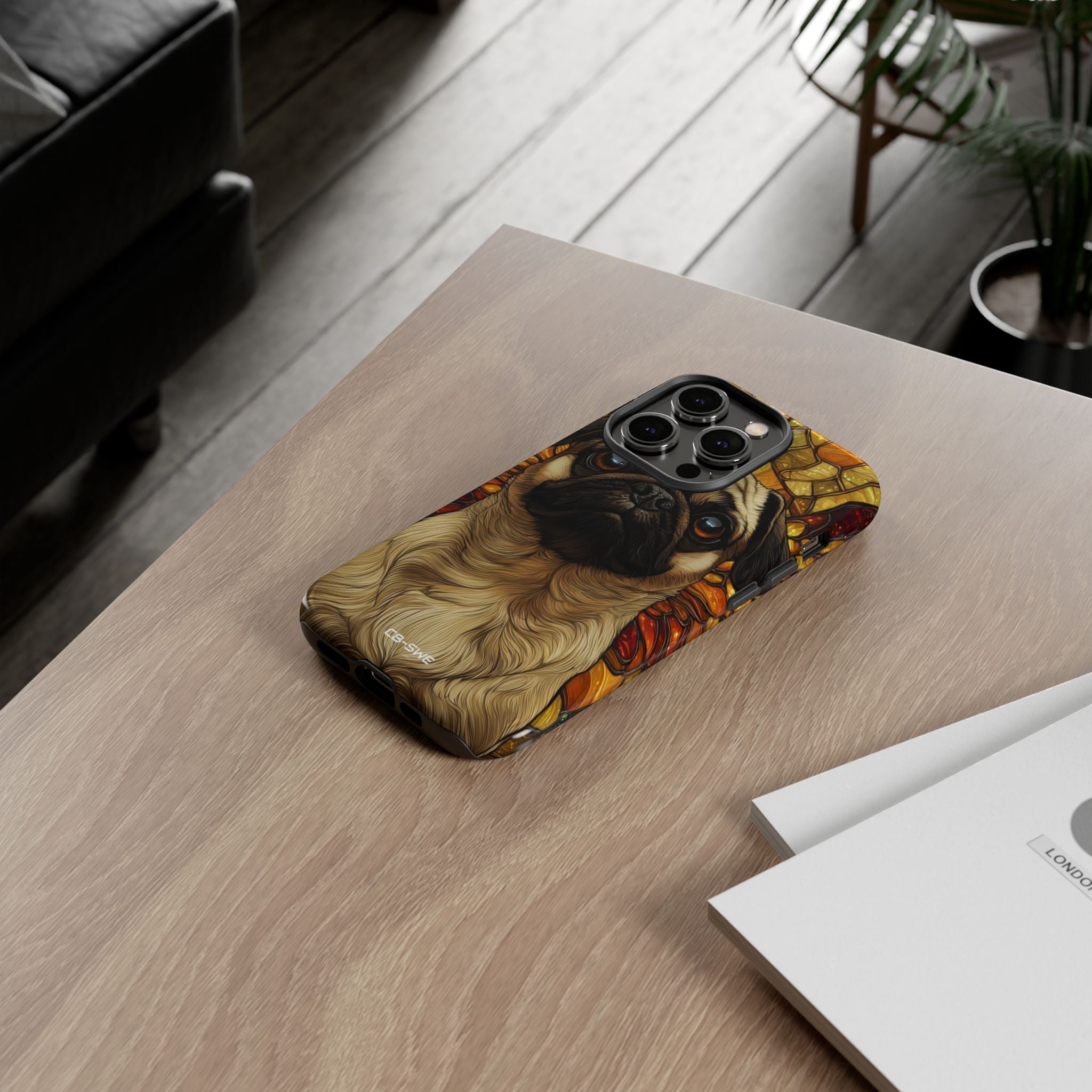 Pug Soars Brightly - iPhone Case