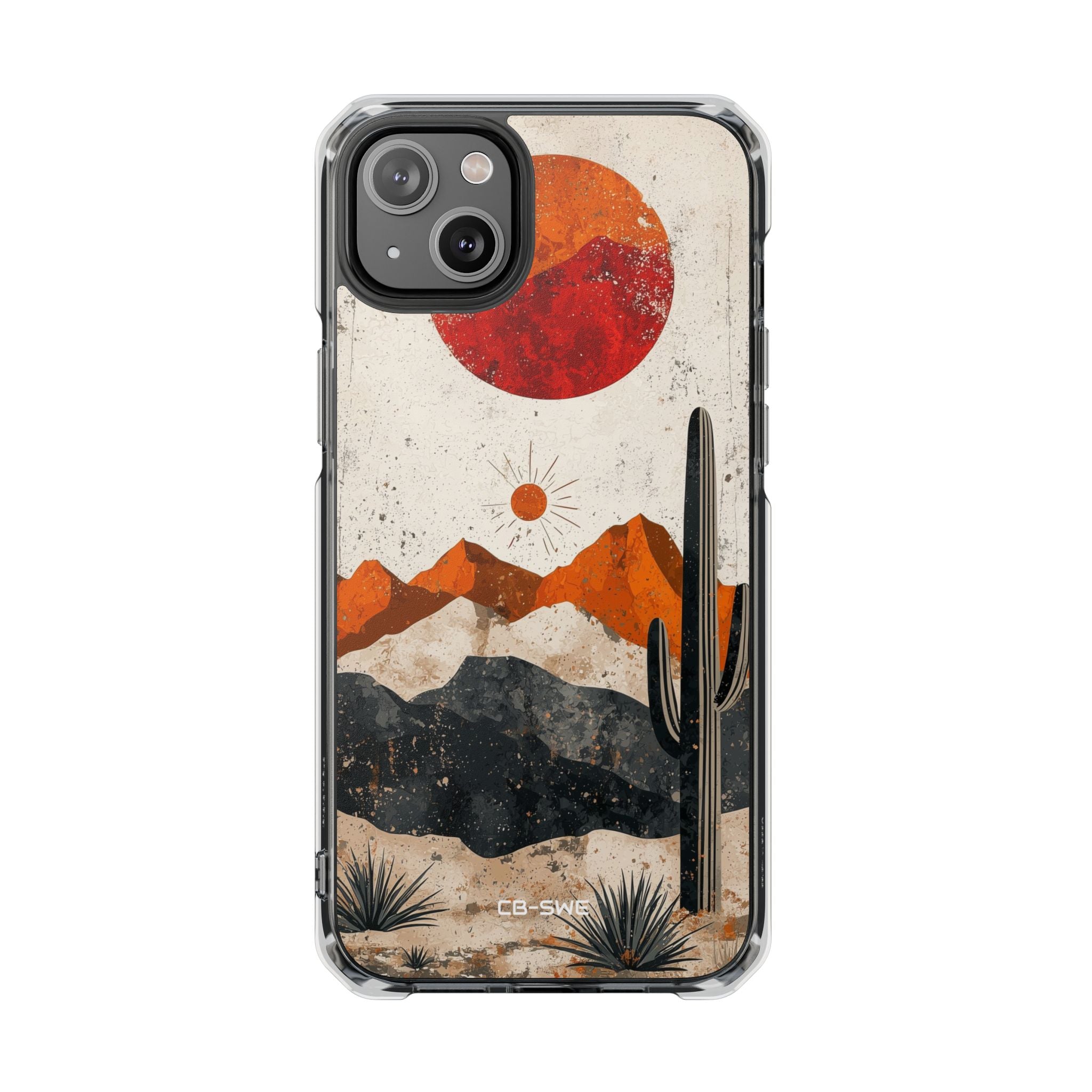 Desert Sun Rises iPhone Case - Impact