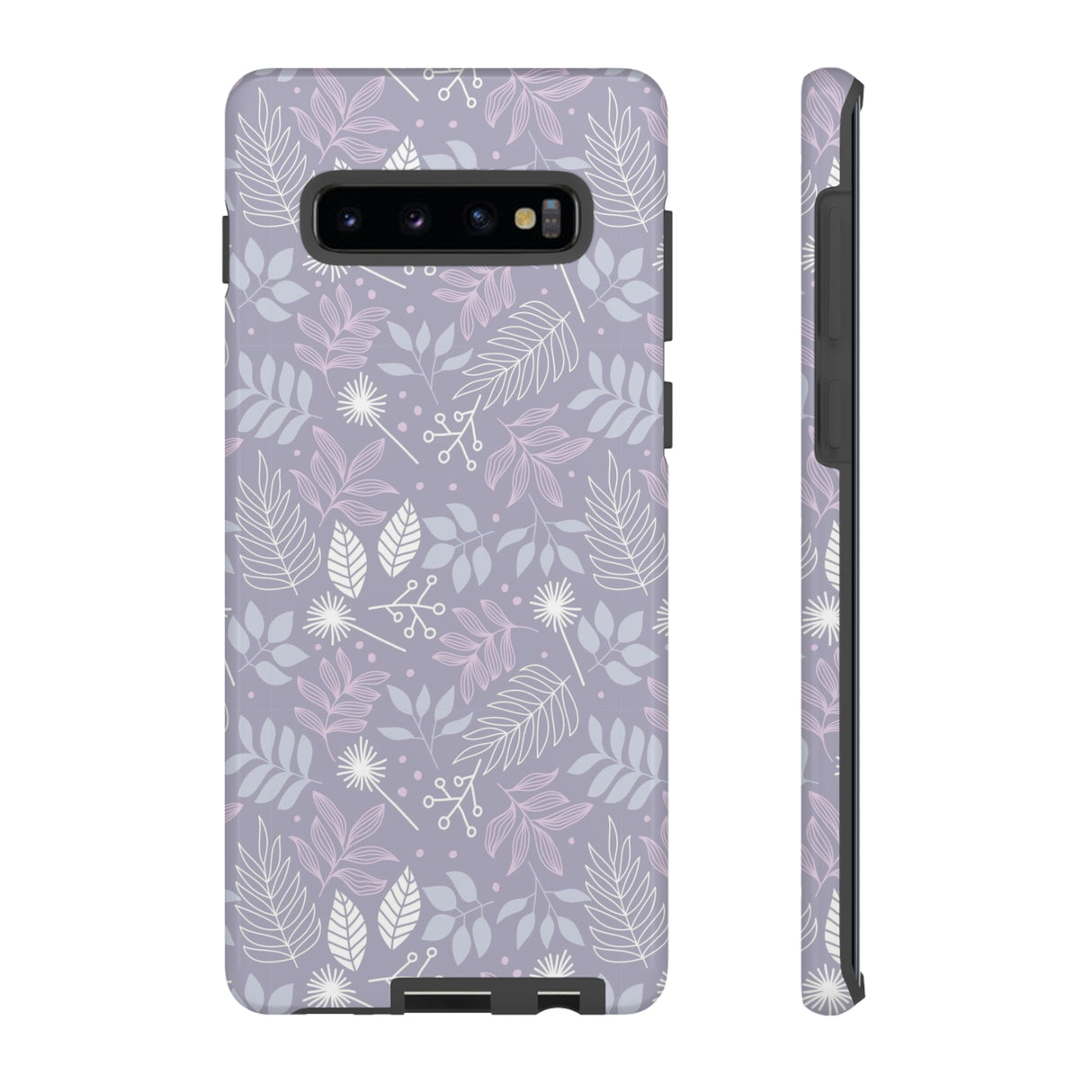 Purple Mona Leaf - Protective Phone Case