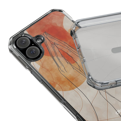 Hands Embrace Light iPhone Case - Impact