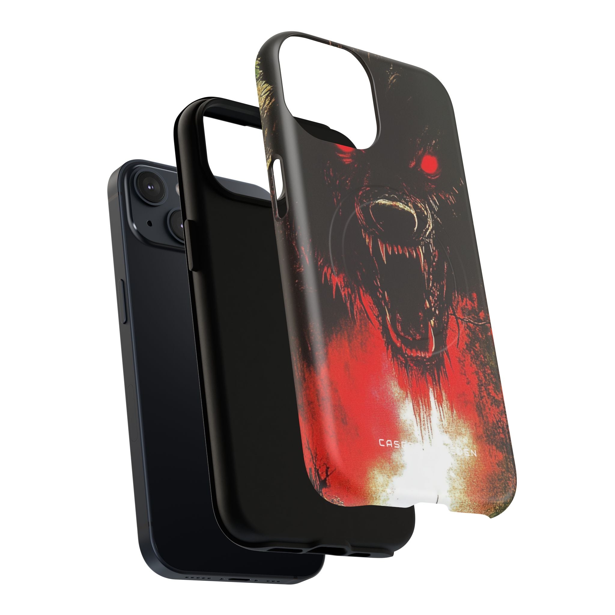 Bloodmoon Wolf's Lament iPhone 14 | Tough+ Phone Case