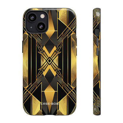 Golden Diamond Radiance iPhone 13 Case - Tough