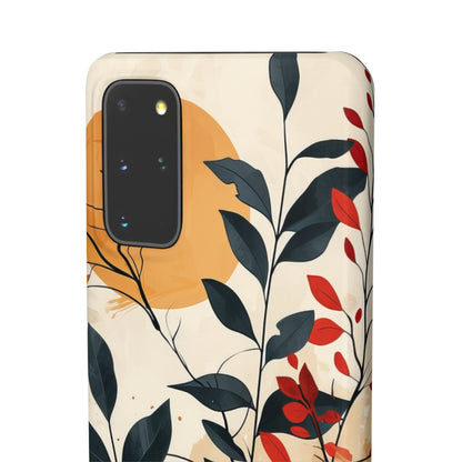 Botanical Serenity | Slim Phone Case for Samsung