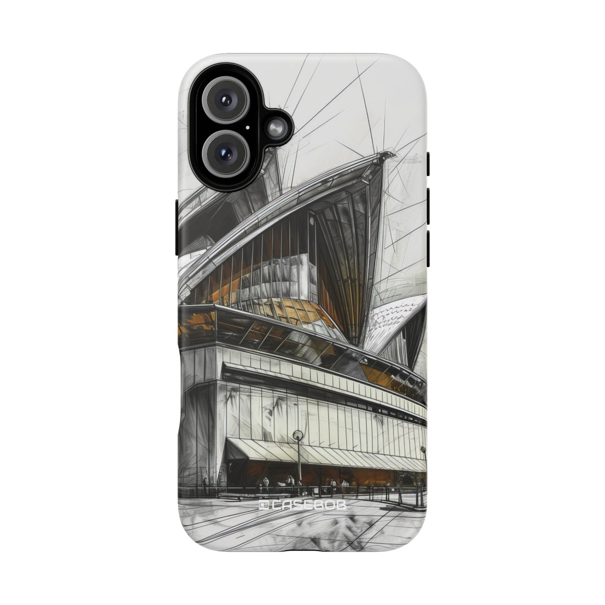 Architectural Elegance in Gray - for iPhone 16