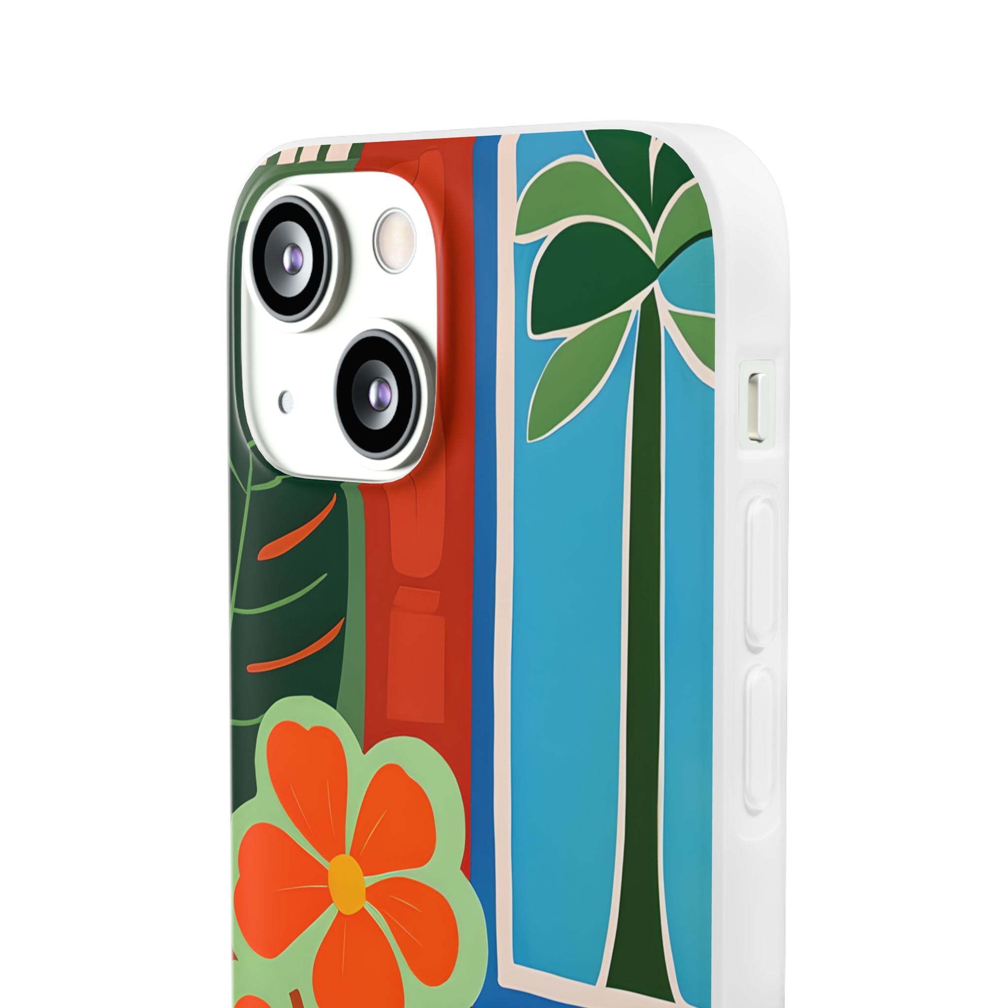 Orange Blossom Burst iPhone 13 mini Case - Soft