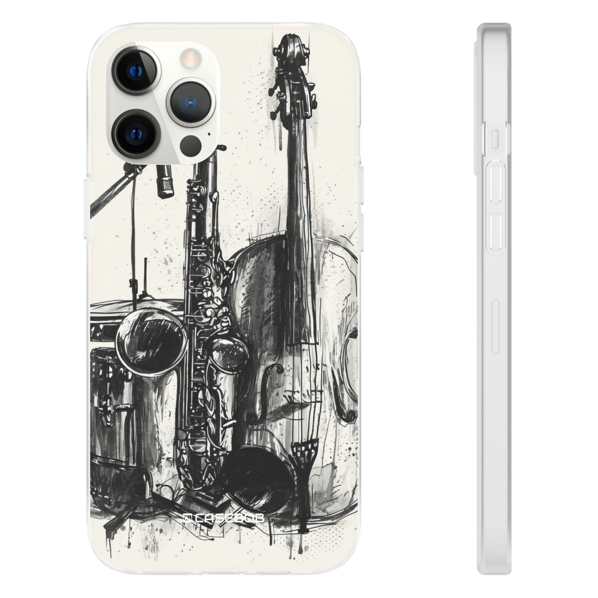 Jazz Ink Expressions | Flexible Phone Case for iPhone