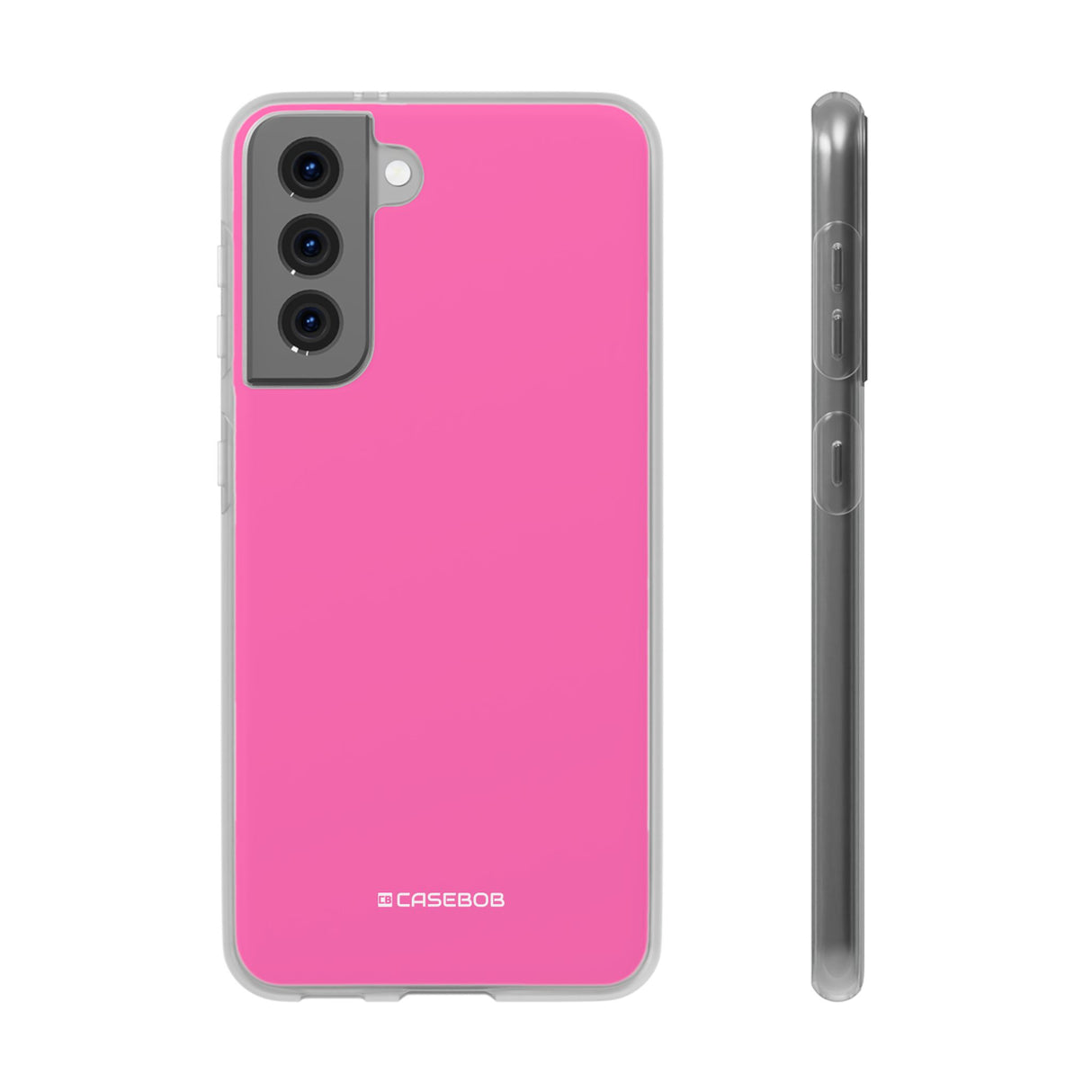 Hot Pink | Handyhülle für Samsung (Flexible Hülle) 