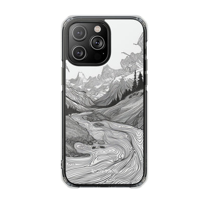 Monochrome Serenity - Phone Case for iPhone