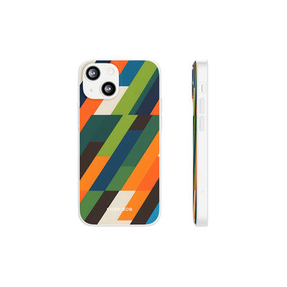 Diagonal Blaze iPhone 13 mini Case - Soft