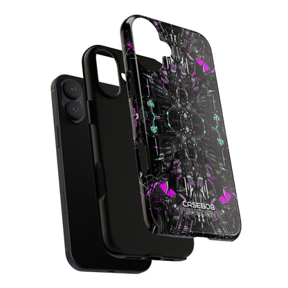 Cybernetic Neon Nexus iPhone 16 - Tough