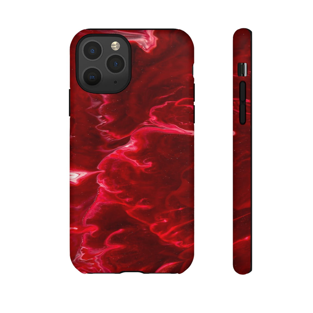 Red Velvet Ink Art iPhone Case (Protective) iPhone 11 Pro Matte Phone Case