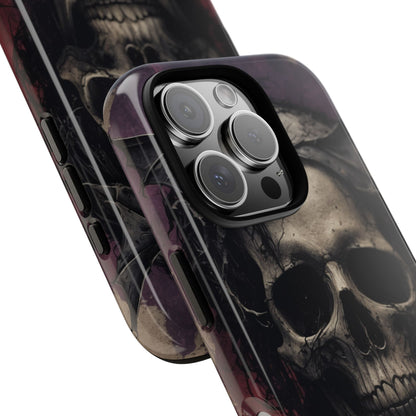 Skull Twilight iPhone 16 Pro Case - Tough