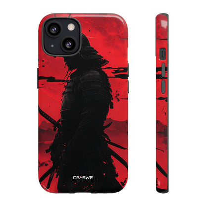 Red Samurai Shadow - iPhone Case