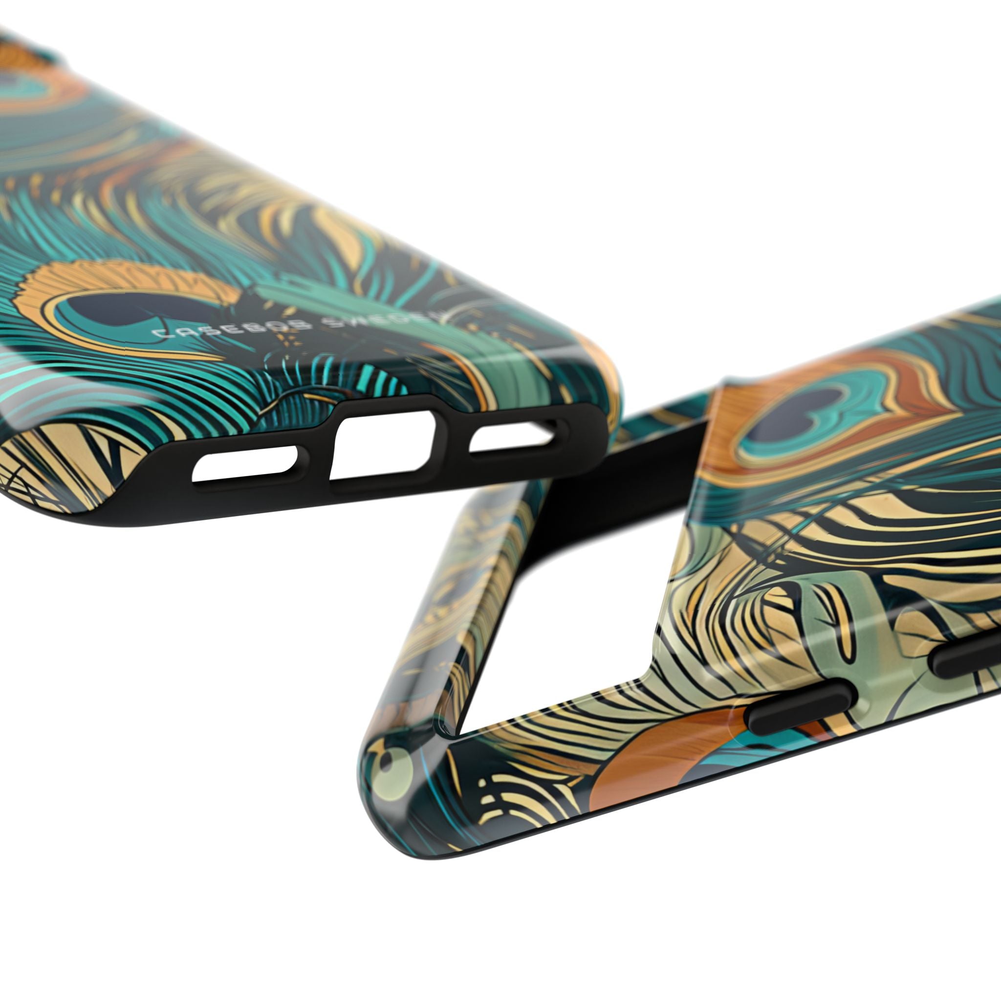 Art Nouveau Peacock Elegance Google Pixel 8 - Tough Phone Case