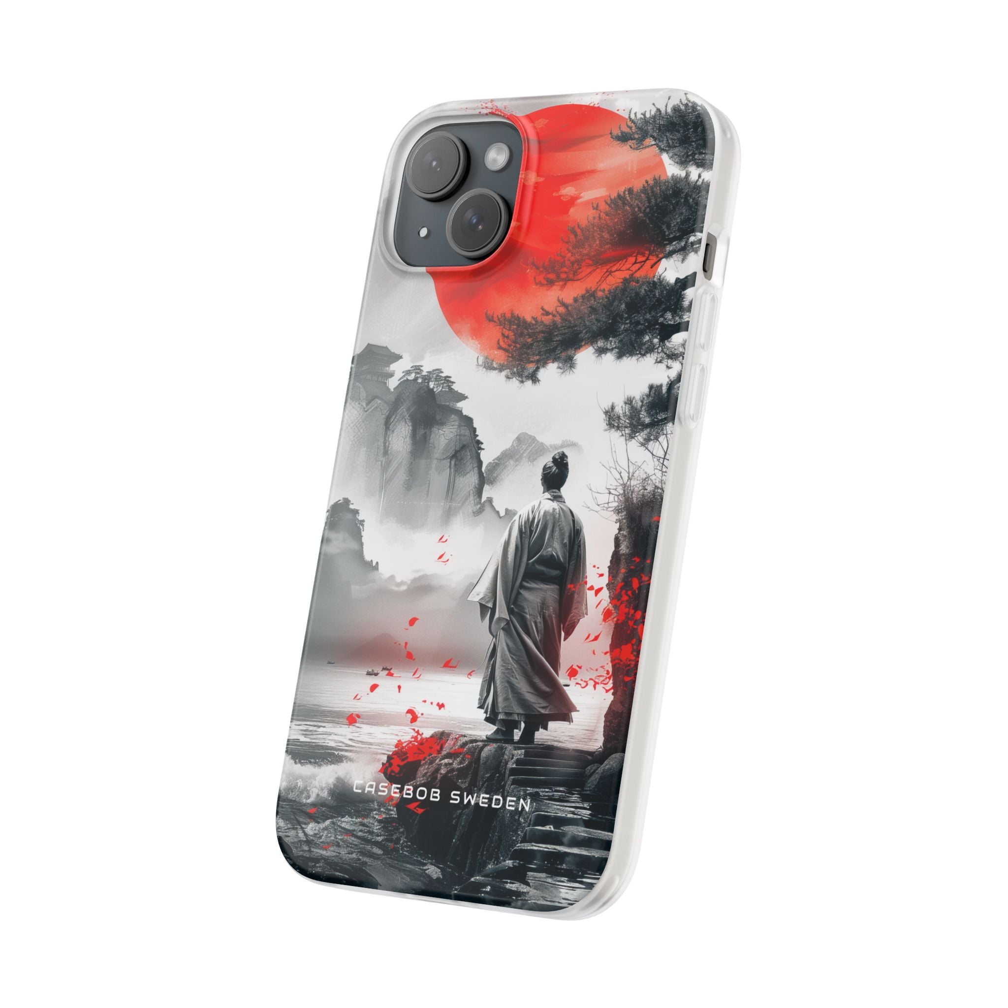 Zen Harmony: Japanese Serenity in Motion iPhone 15 - Flexi Phone Case