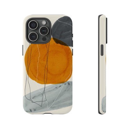 Minimalist line art - Protective Phone Case