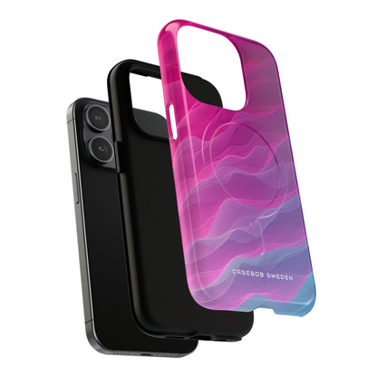 Gradient Oceanflow Waves iPhone 15 | Tough+ Phone Case