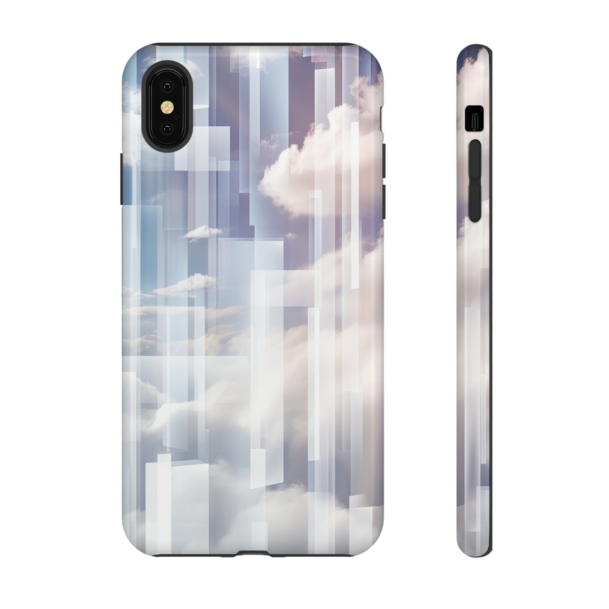 Cloudscape Gradient: Computing Elegance - Protective Phone Case