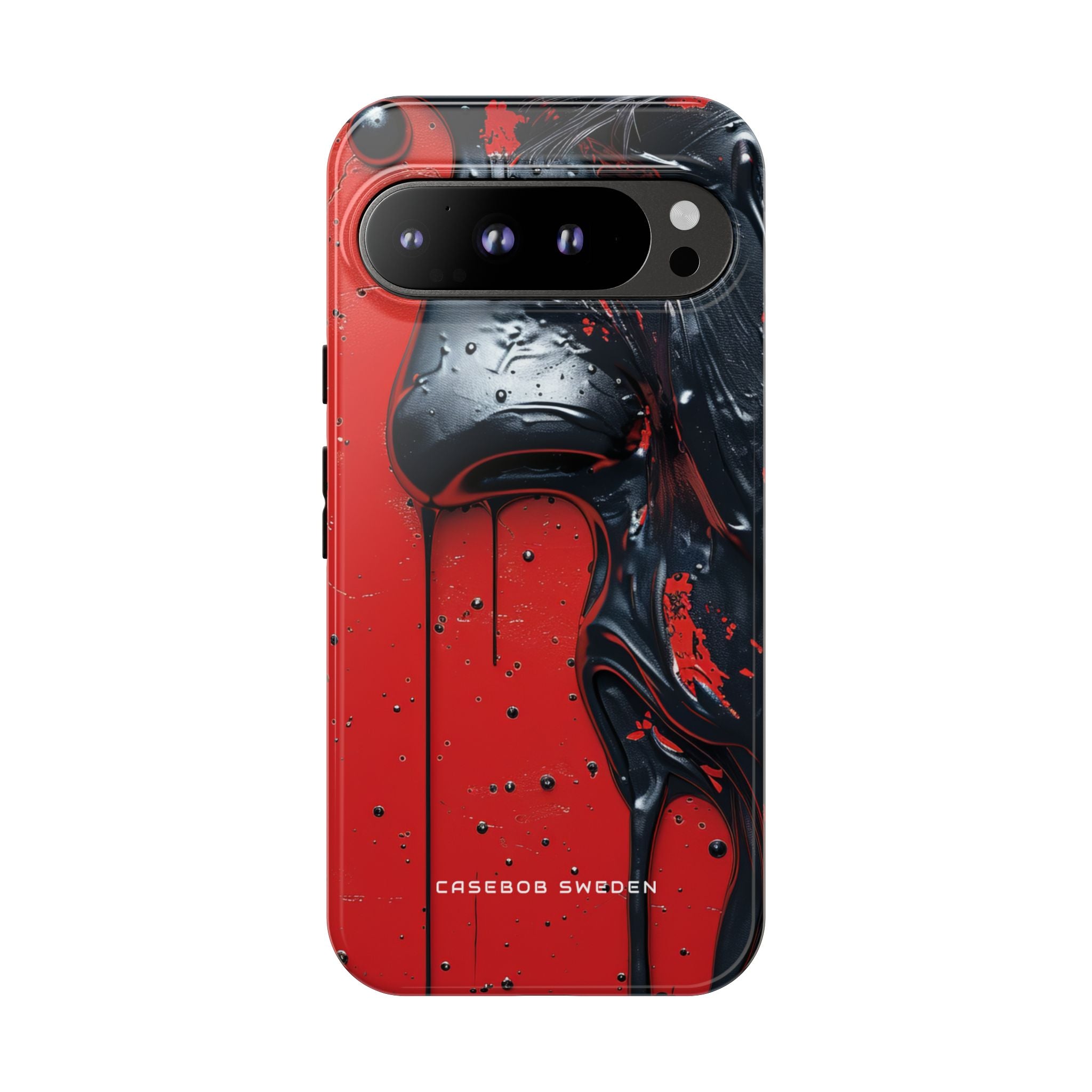 Chaotic Red Surge Google Pixel 9 - Tough Phone Case