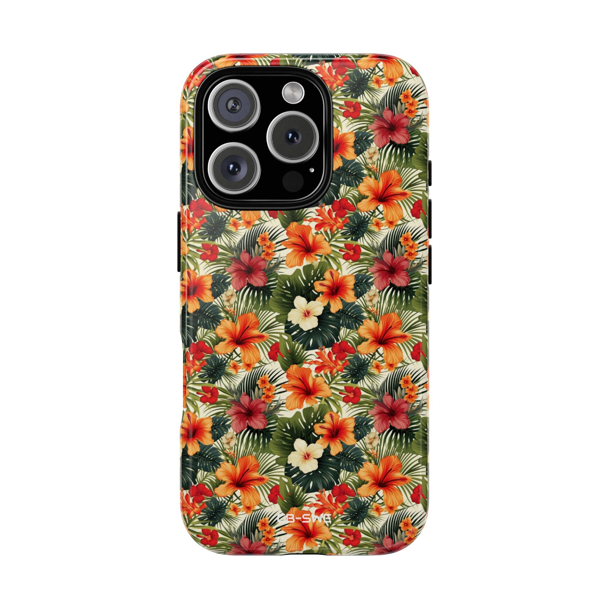 Tropical Blooms Flourish - iPhone Case
