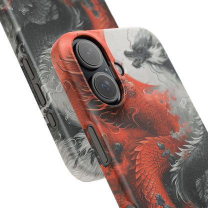 Zen Dragon Harmony iPhone 16 - Slim Phone Case