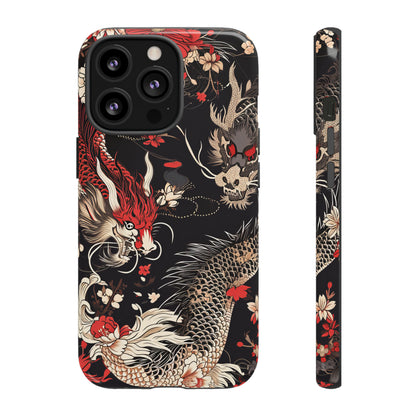 Oni Demons & Sacred Symbols - Protective Phone Case