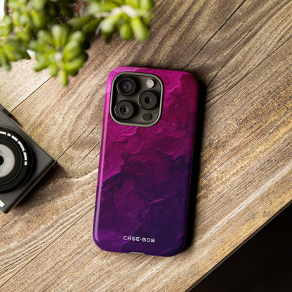Violet Swirl iPhone 15 Pro Case - Tough