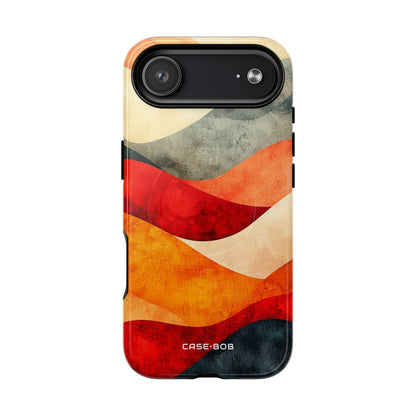 Cracked Wave Sunset iPhone 17 Air Case - Tough+