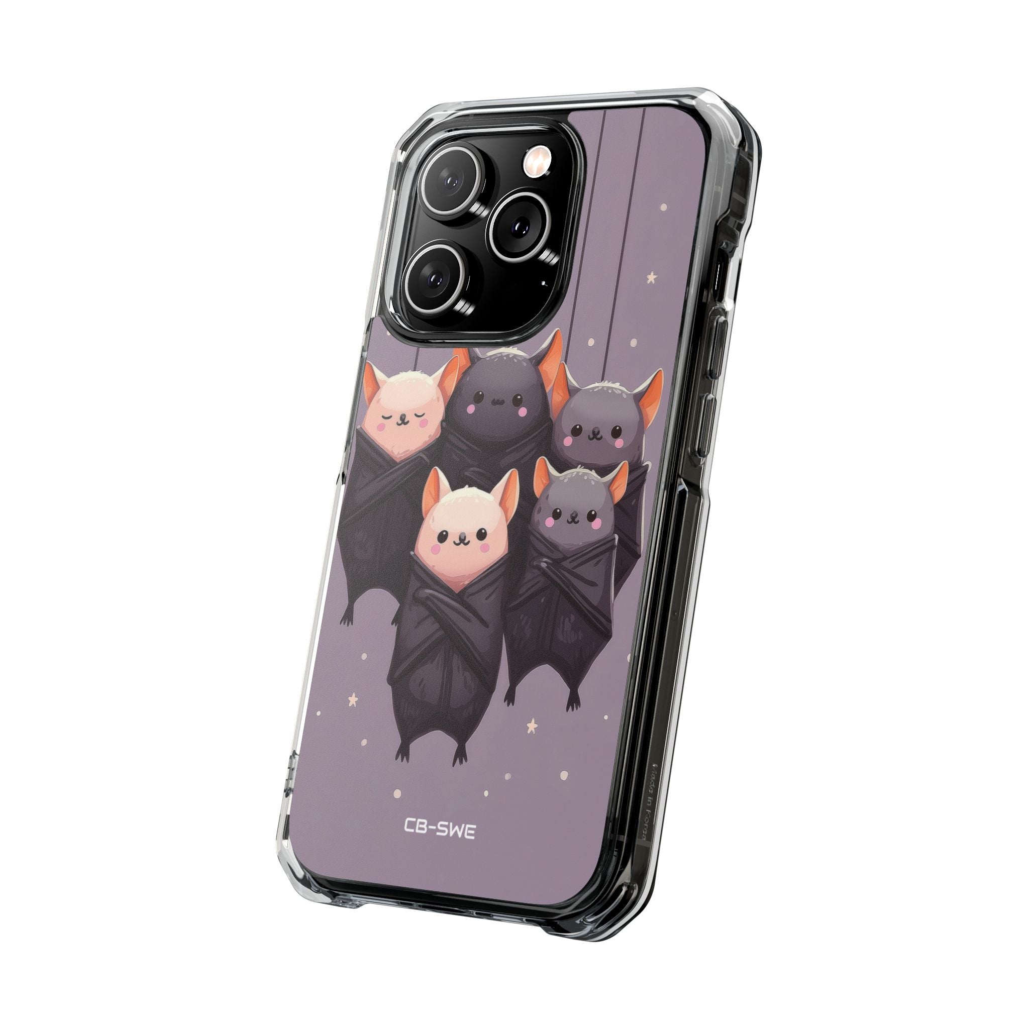 Playful Bats Hang iPhone Case - Impact