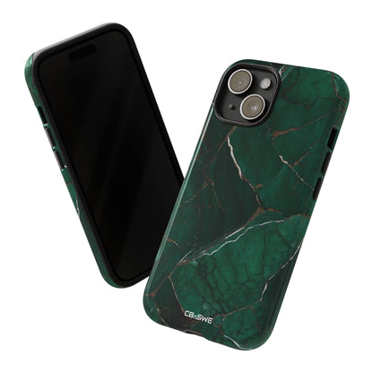 Emerald Veins Flow - iPhone Case