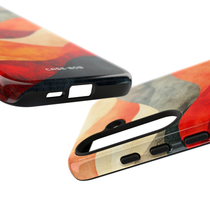 Cracked Wave Sunset Samsung S24 Plus Case - Tough