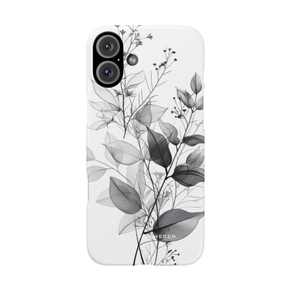 Botanical Line Harmony iPhone 16 - Slim Phone Case