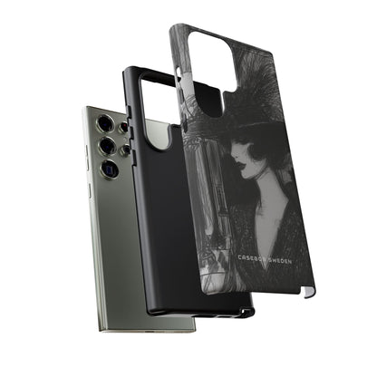 Timeless Elegance in Monochrome Samsung S23 - Tough Phone Case