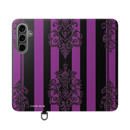 Baroque Stripes - Samsung S24 Case - Wallet