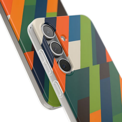 Diagonal Blaze Samsung S24 Plus Case - Soft