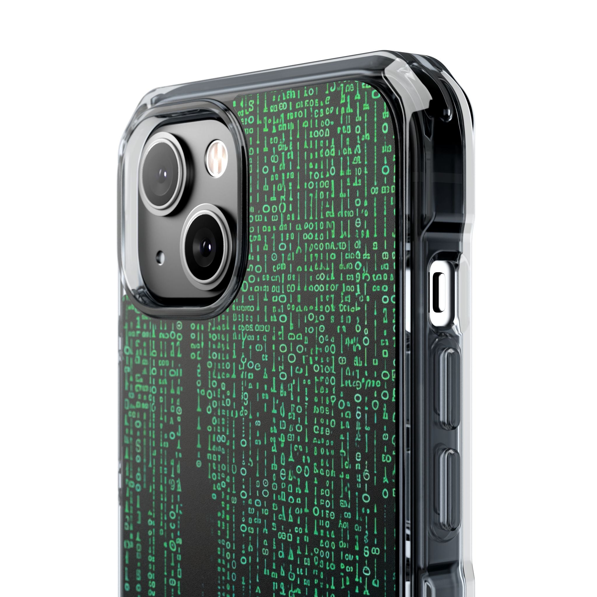 Neon Data Stream iPhone 14 - Impact Clear+