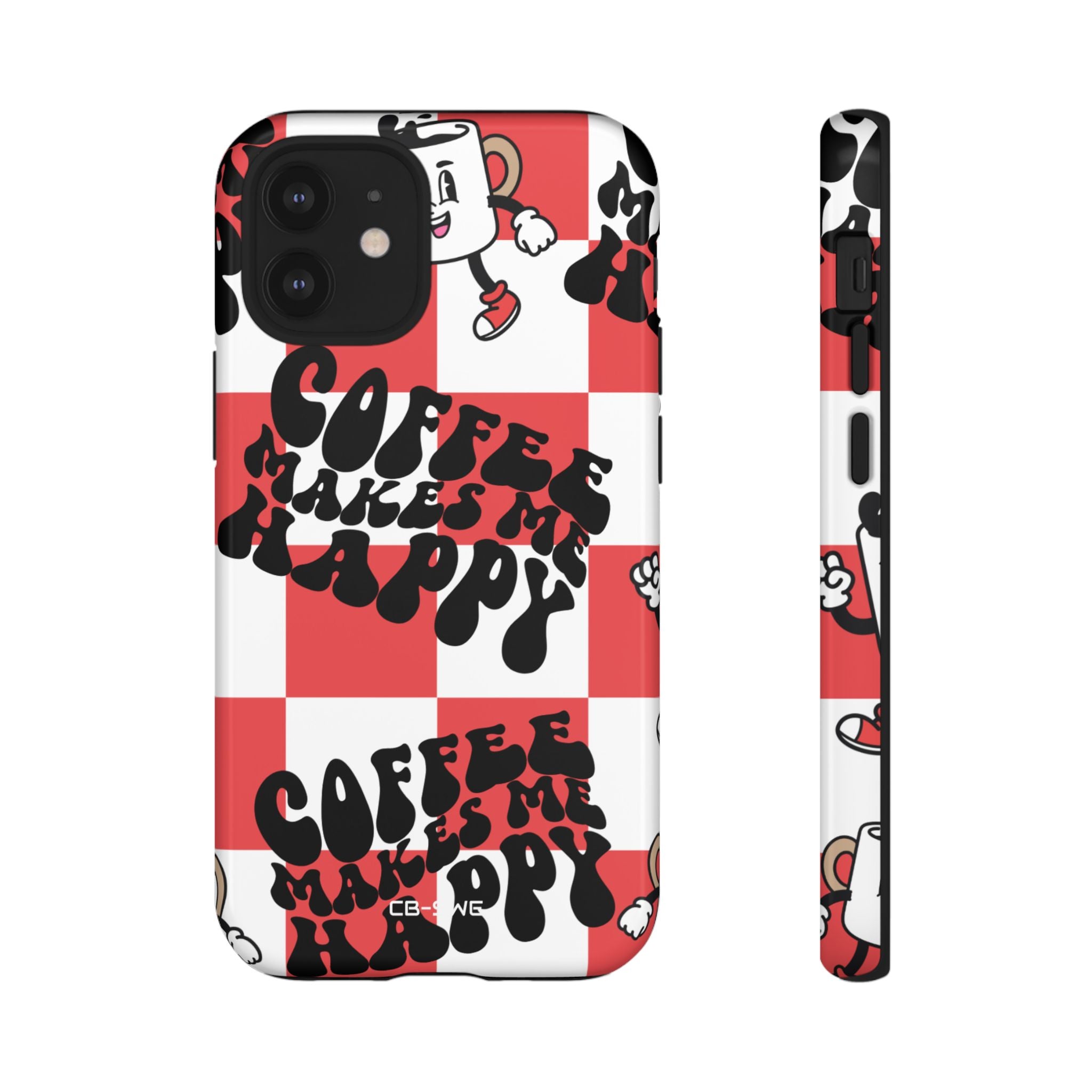 Joyful Coffee Celebration - iPhone Case