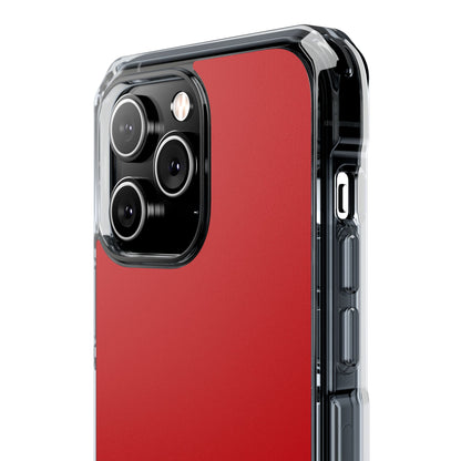 Venetian Red - Clear Impact Case for iPhone