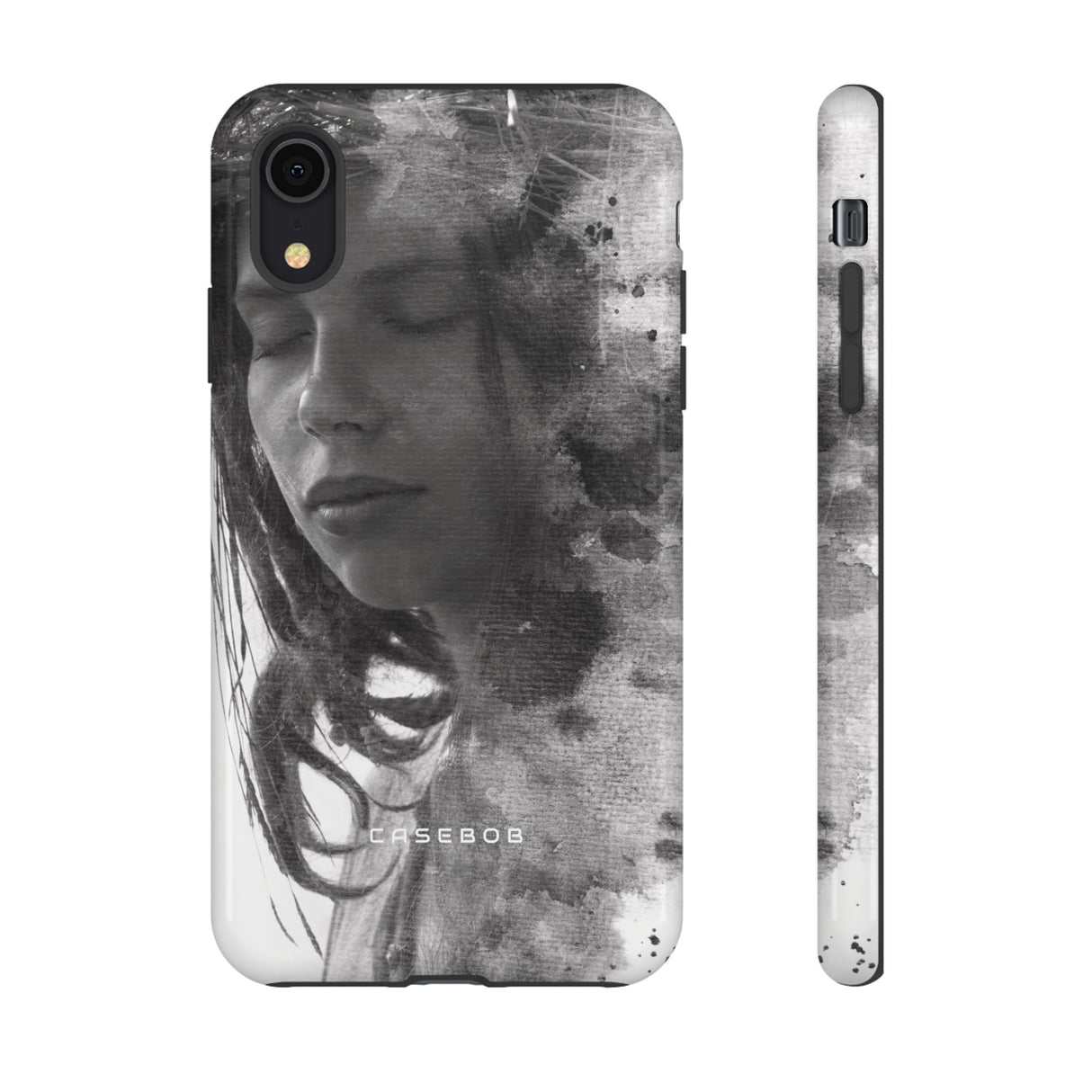 Portrait Lady Phone Case - Protective - Protective Phone Case