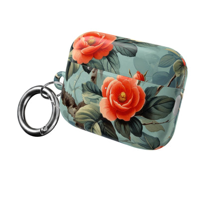 Pink Camellia - AirPods Case