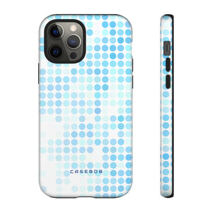 Blue Pixels - Protective Phone Case