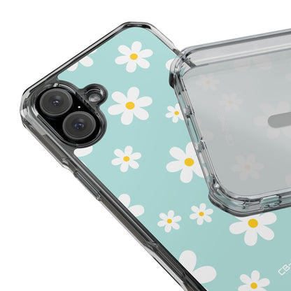 Daisies On Blue iPhone Case - Impact