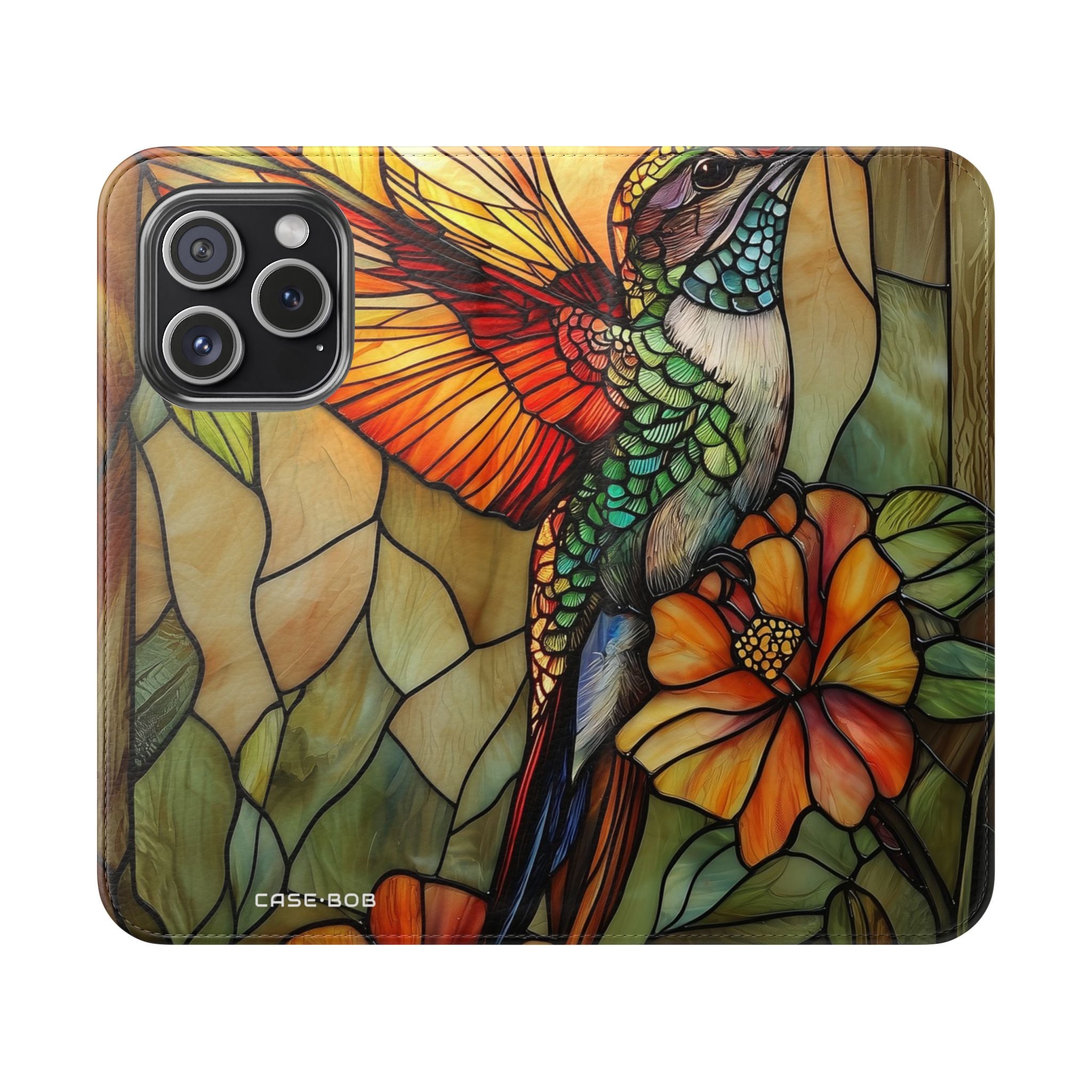Hummingbird Radiance - iPhone 15 Pro Case - Wallet