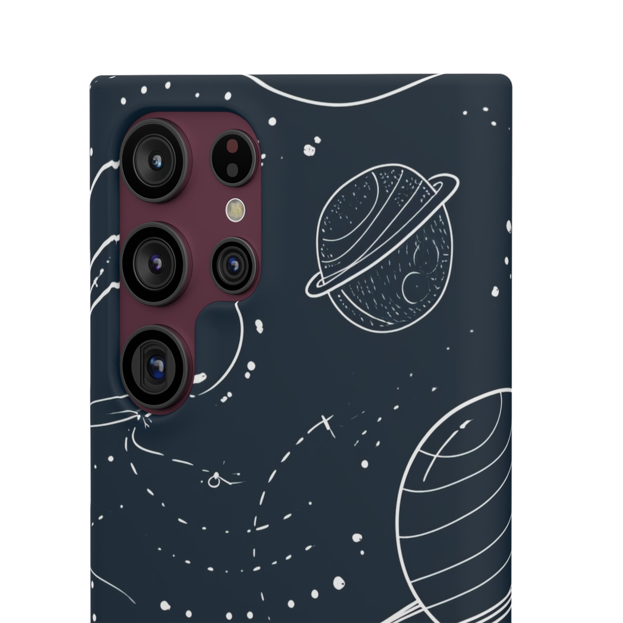 Cosmic Wanderer | Schlanke Handyhülle für Samsung