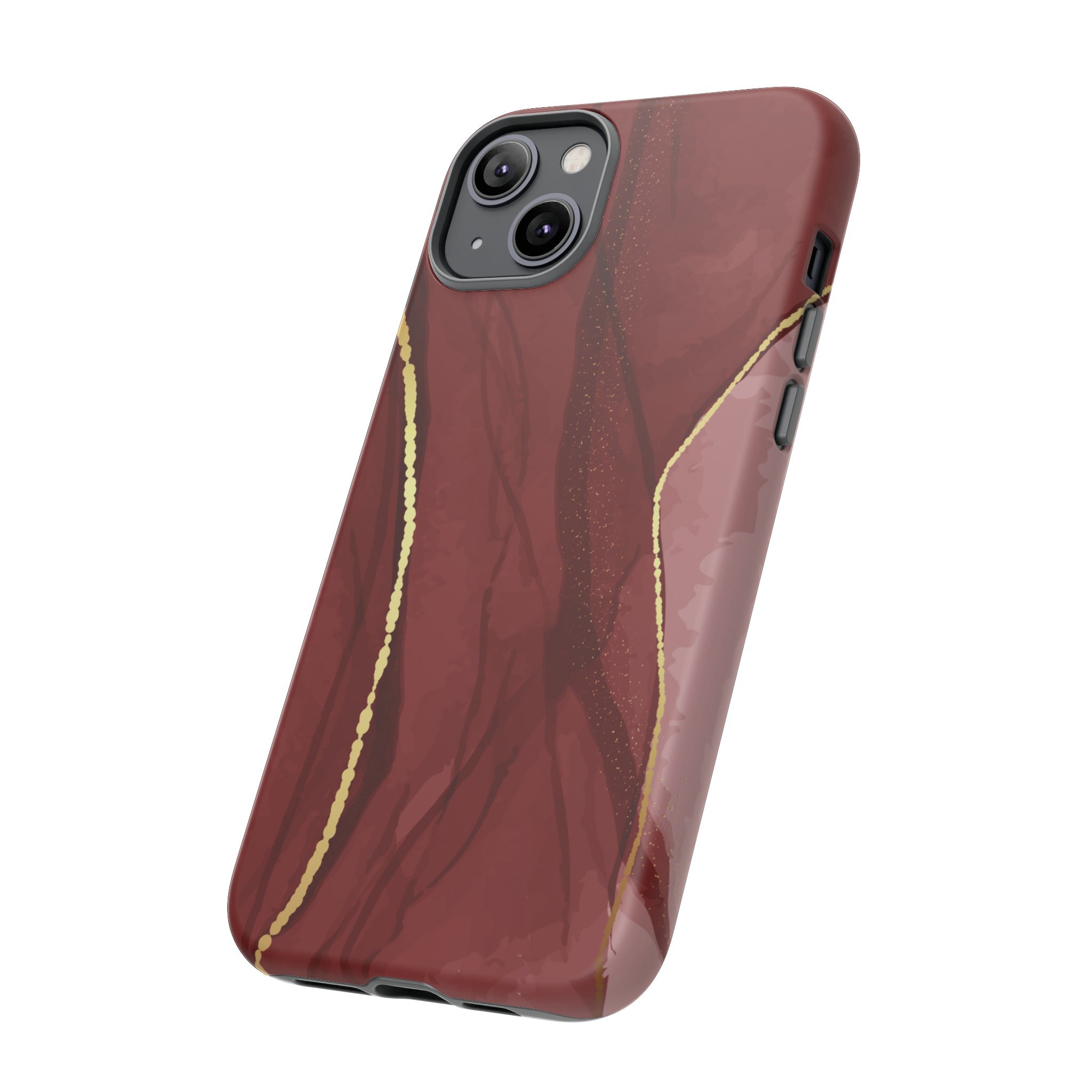 Dark Red - Protective Phone Case