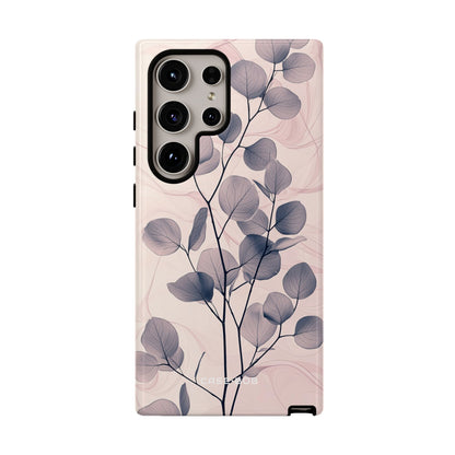 Veined Leaf Whisper Samsung S24 Ultra Case - Tough