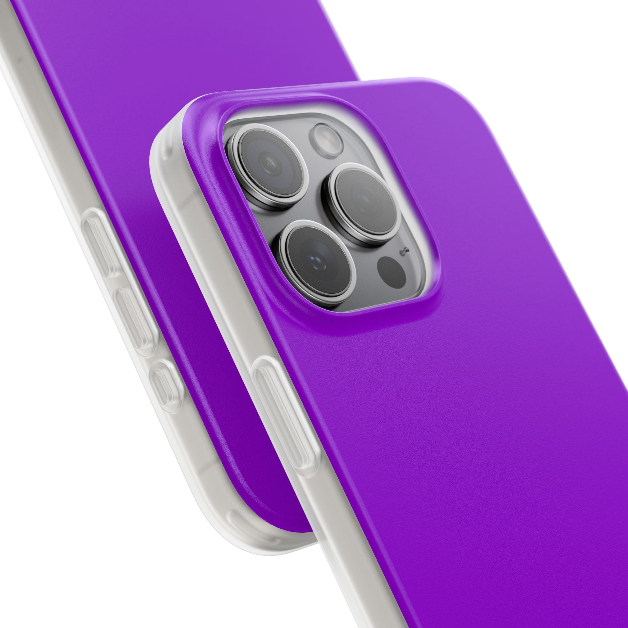 Dark Violet iPhone 15 - Flexi Phone Case