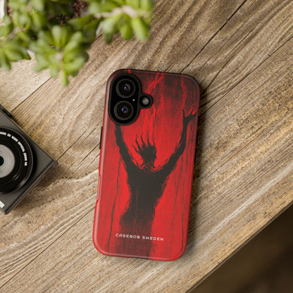 Crimson Despair iPhone 16 - Tough Phone Case