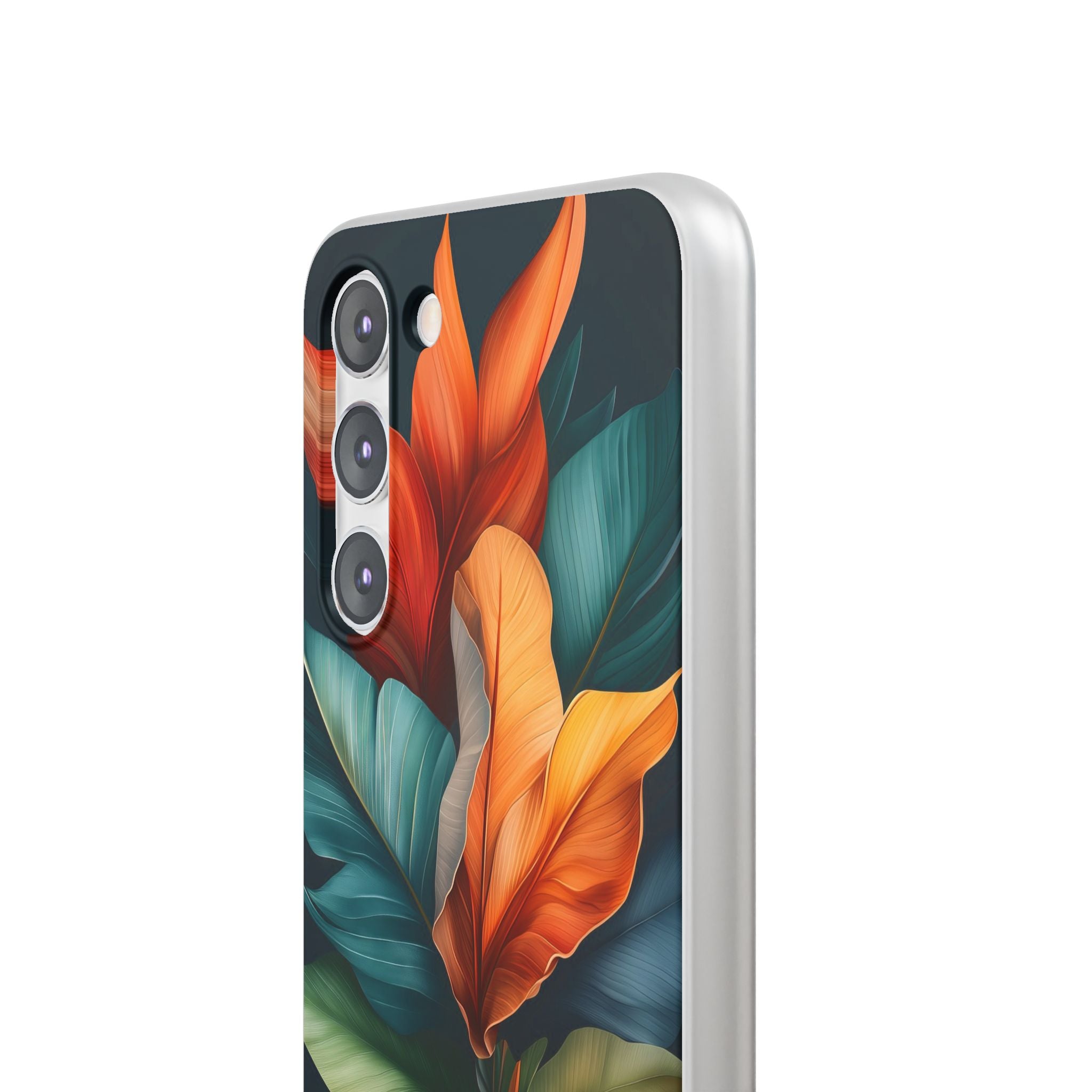 Tropical Leafburst Samsung S23 Plus Case - Soft