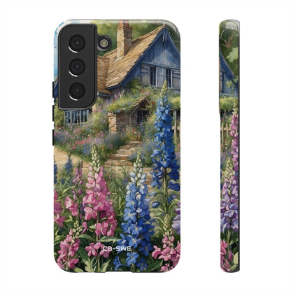 Cottage Surrounded Blossoms - Samsung Case